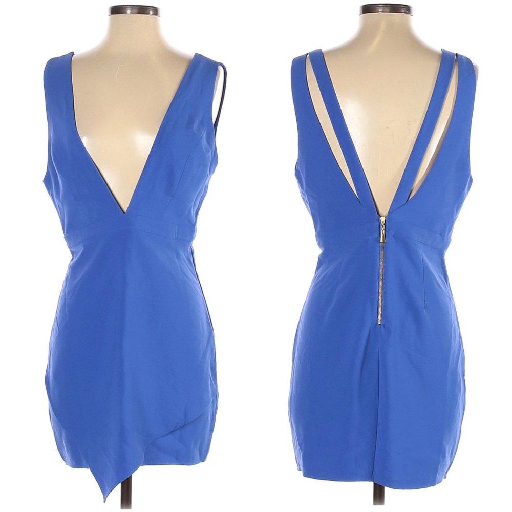 Revolve NBD x Naven Twins Blue Dress